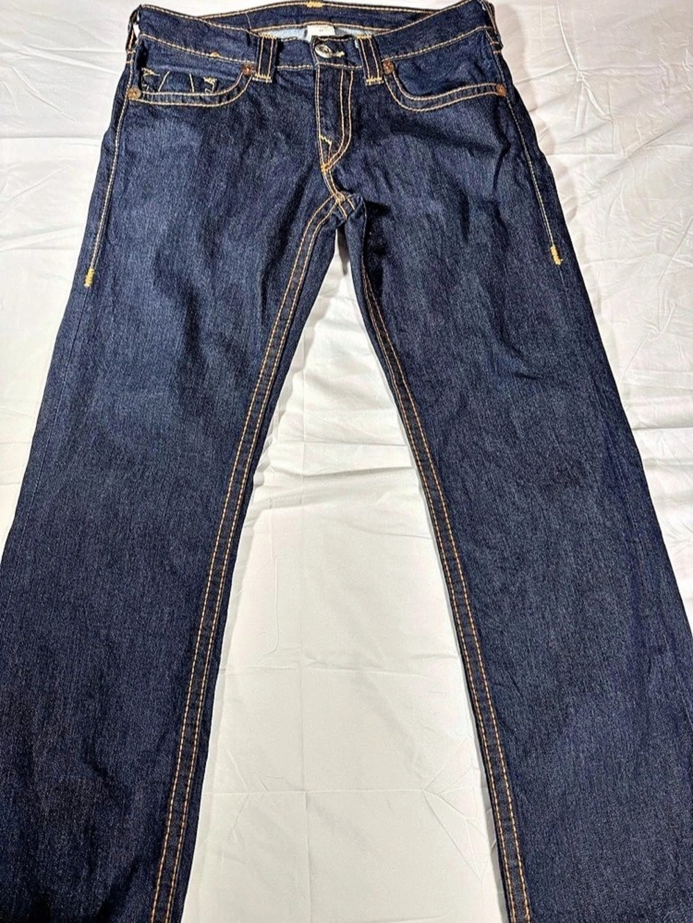 Vintage True Religion Men's Jeans Waist 34 Blue